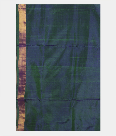 Peacock Blue Uppada Silk Saree T688533