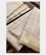 Cream Handwoven Kanjivaram Silk Dhoti and Vastharam T1931252