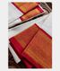 White Handwoven Kanjivaram Silk Dhoti and Vastharam T1930281