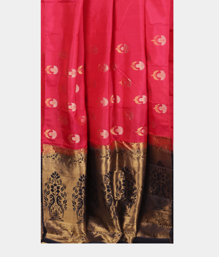 Pink Handwoven Kanjivaram Silk Saree T1651362
