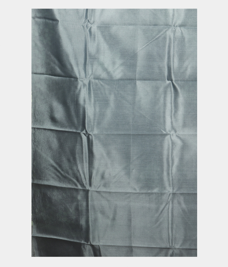 Grey Printed Raw Silk Saree T220228 3
