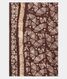 Beige Printed Raw Silk Saree T1976043