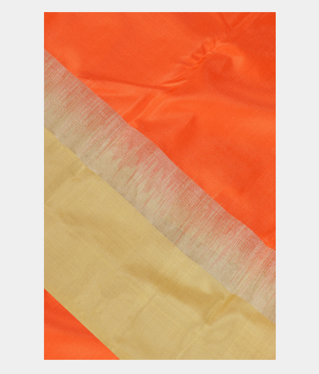 Orange Soft Silk Saree T174068-image