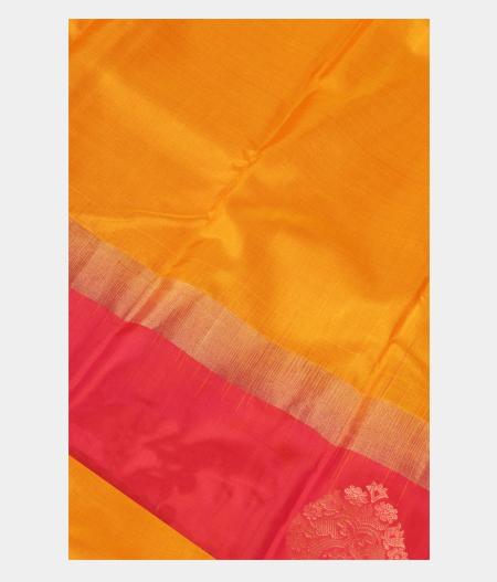 Yellow Soft Silk Saree T220204-image