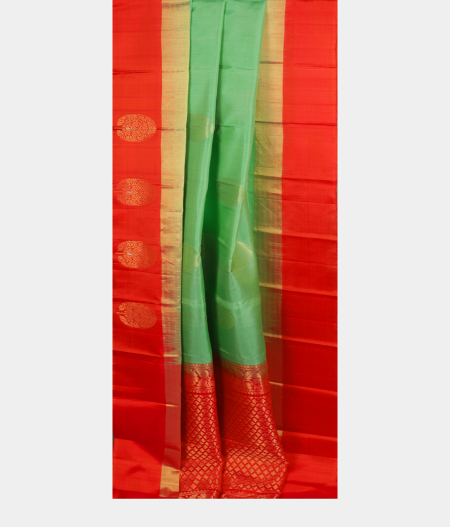 Green Soft Silk Saree T1852522