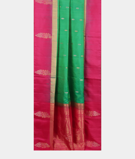 Green Soft Silk Saree T2247062