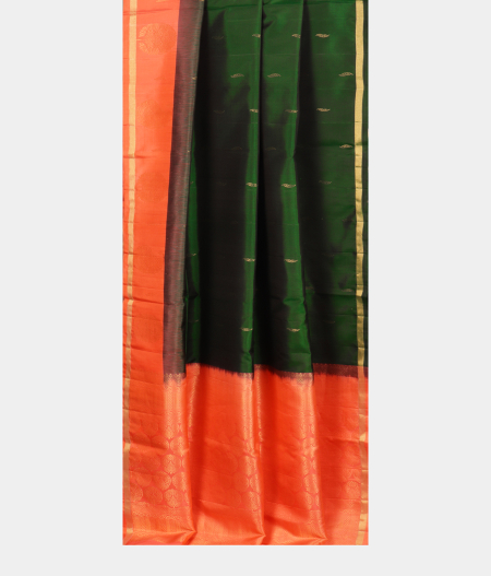 Green Soft Silk Saree T2243872
