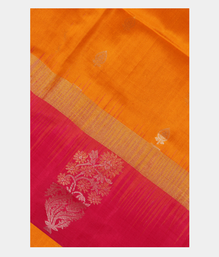 Mustard Soft Silk Saree T224707-image