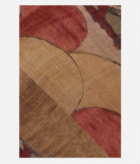 Multicolour Tussar Handpainted Kalamkari Saree T222287-image