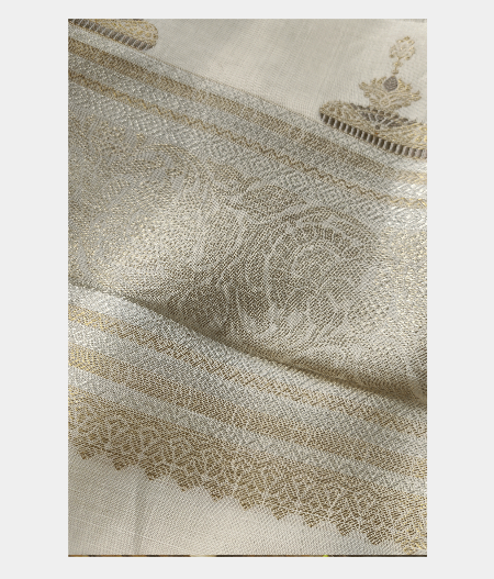 Cream Linen Dupatta T1547303