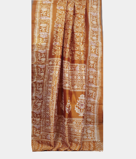 Yellow Raw Silk Saree T94012