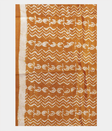 Yellow Raw Silk Saree T94013