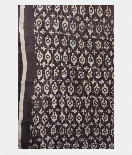 Beige Raw Silk Saree T1185963