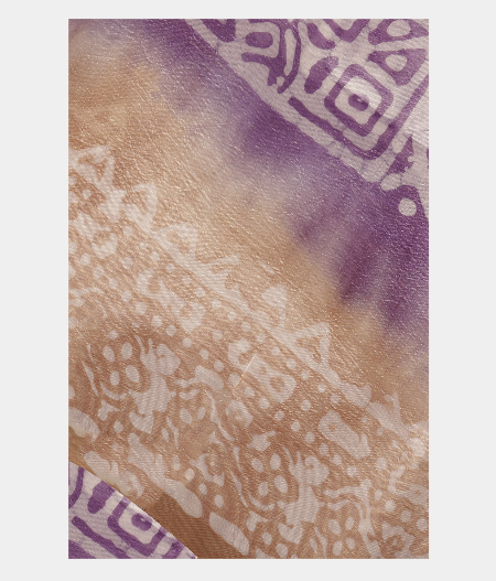 Lavender Raw Silk Saree T197602-image
