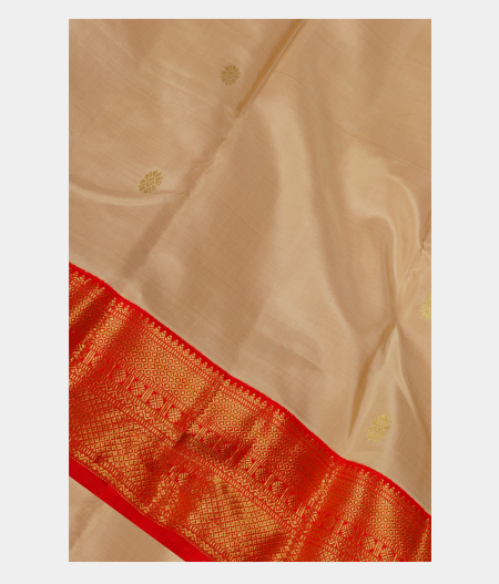 Beige Soft Silk Saree T211616-image