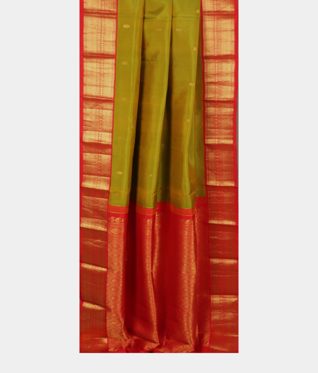 Green Soft Silk Saree T2116142