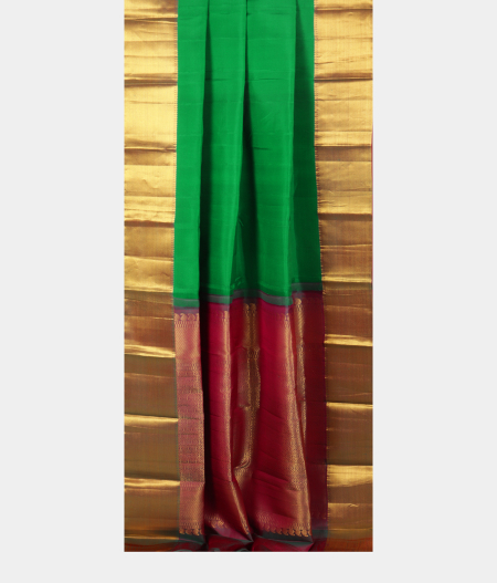 Green Soft Silk Saree T2115372