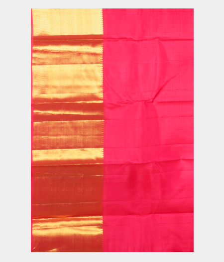 Orangish Pink Soft Silk Saree T2030733