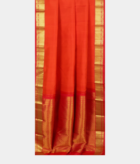 Orange Soft Silk Saree T1787142
