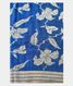 Blue  Banaras Georgette Silk Saree LA133093