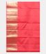 Pinkish Orange Handwoven Kanjivaram Silk Saree T2057143