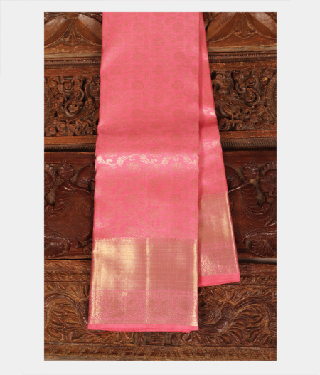 Pink Handwoven Kanjivaram Silk Saree T217180-image