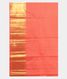 Peach Handwoven Kanjivaram Silk Saree T2214043