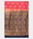 Pinkish Orange Handwoven Kanjivaram Silk Saree T1785074