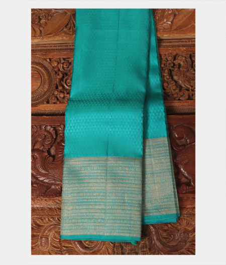Blue Handwoven Kanjivaram Silk Saree T209633-image