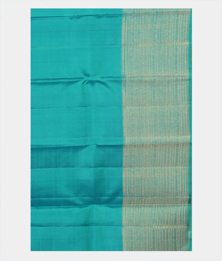 Blue Handwoven Kanjivaram Silk Saree T2096333
