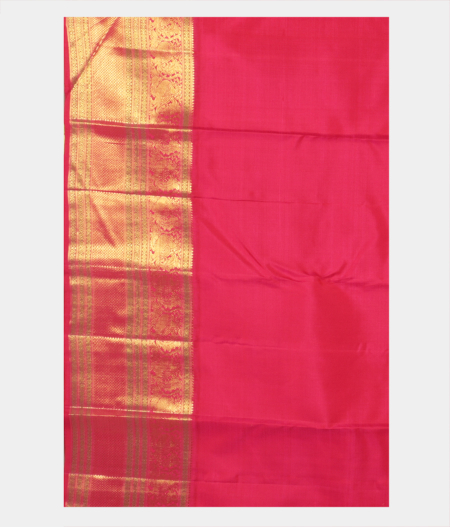 Yellow Handwoven Kanjivaram Silk Saree T2245563