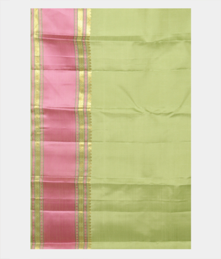 Green Handwoven Kanjivaram Silk Saree T2260233