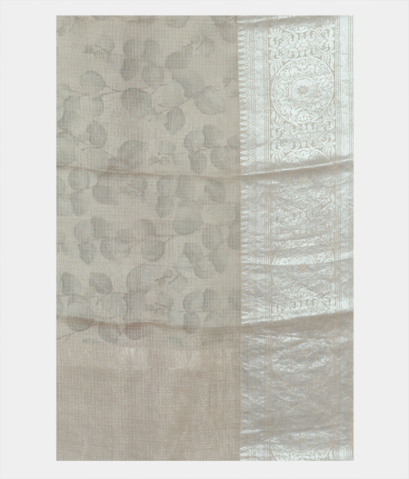 Light Green Silk Printed Kota Saree T2265563