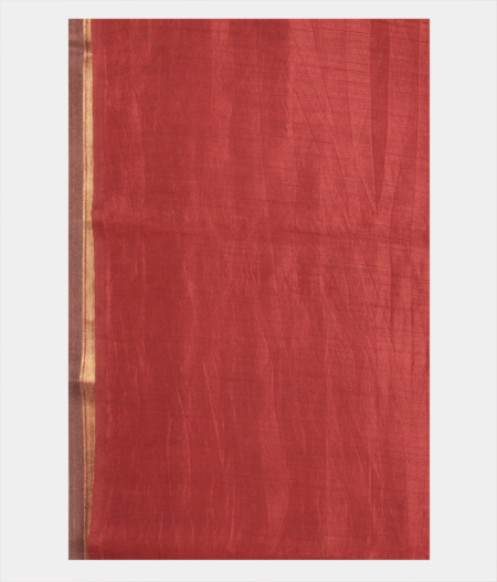 Maroon Kora Organza Printed Saree T2258313