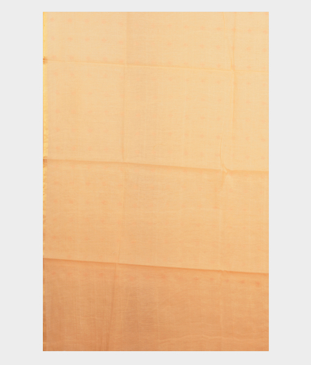 Peach Chanderi Cotton Embroidery Saree T1969703