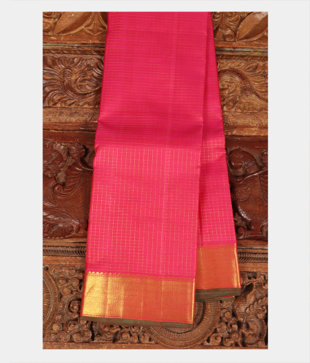 Pink Handwoven Kanjivaram Silk Saree T217882-image