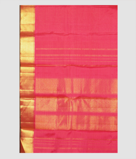 Pink Handwoven Kanjivaram Silk Saree T2178824