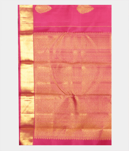 Pink Handwoven Kanjivaram Silk Saree T2250824