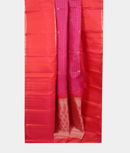 Pink Handwoven Kanjivaram Silk Saree T2241722