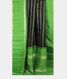 Black Handwoven Kanjivaram Silk Saree T2193482