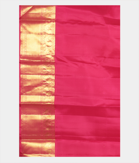 Yellow Handwoven Kanjivaram Silk Saree T2250493