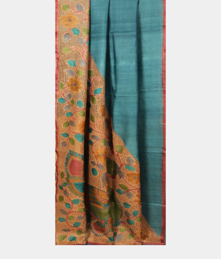 blue-tussar-cut-work-saree-t202987-t202987-b