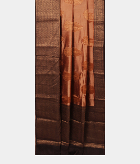 Brown Chaniya Silk Saree T1916422