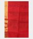 Dark Green Woven Raw Silk Saree T1655653