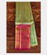 Green Handwoven Kanjivaram Silk Pavadai T2275231
