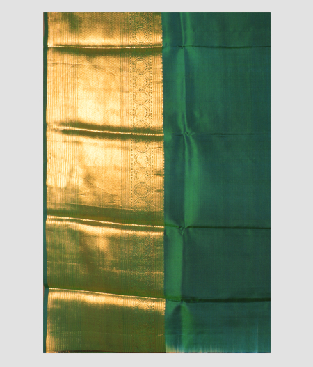 Black Printed Kanjivaram Silk Pavadai T2150962