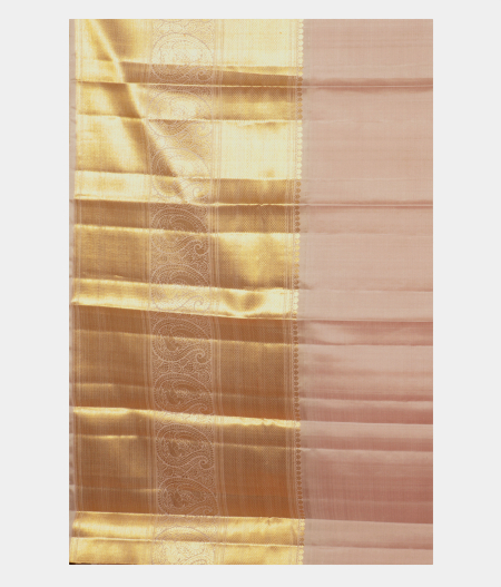 Pink Handwoven Kanjivaram Silk Pavadai T2274972
