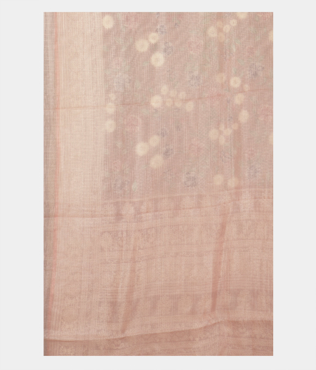 Pink  Silk Kota Embroidery Saree T2117093