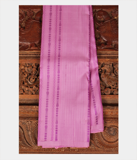 Lavender Handwoven Kanjivaram Silk Saree T220597-image