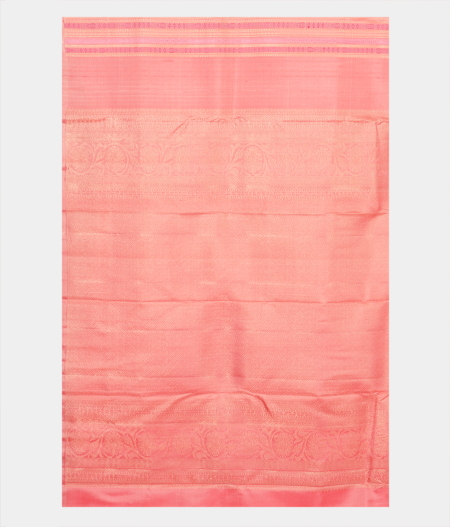 Peach Handwoven Kanjivaram Silk Saree T2278044